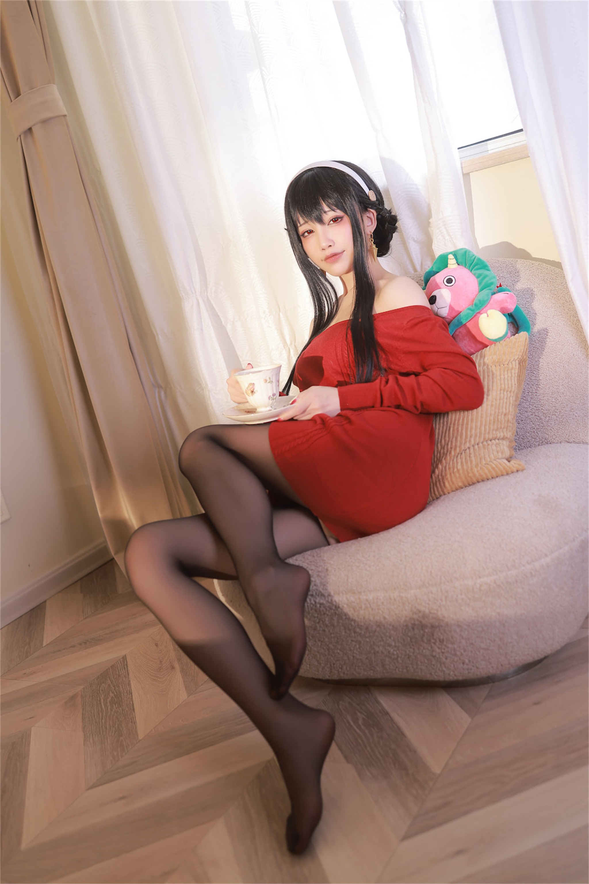 水淼Aqua - NO.120 约尔电子档全套 红毛衣[68P]-XikXak
